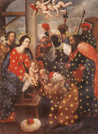 Adoraci&oacute;n de los Reyes Magos
