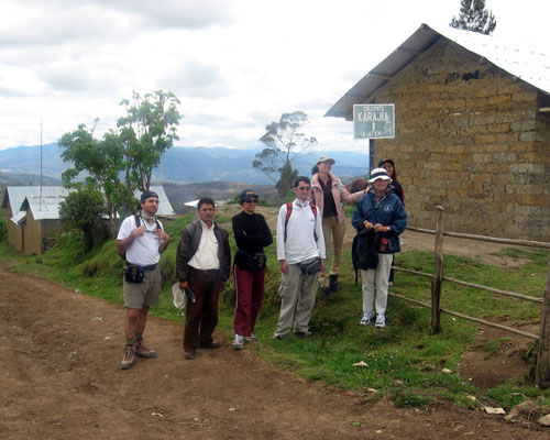 Empezando la caminata