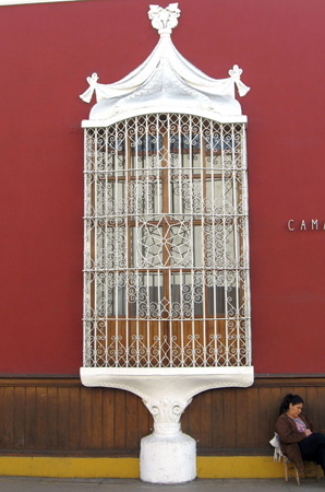 Ventana de la Casa Ganoza