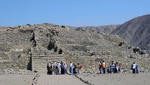 Temple of Caral City