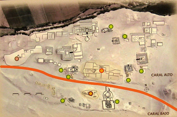Caral Map