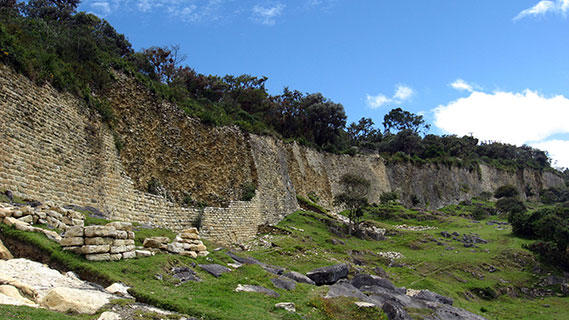 Kuelap, panoramic view.
