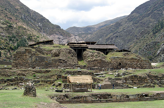 Chavin de Huantar temple.