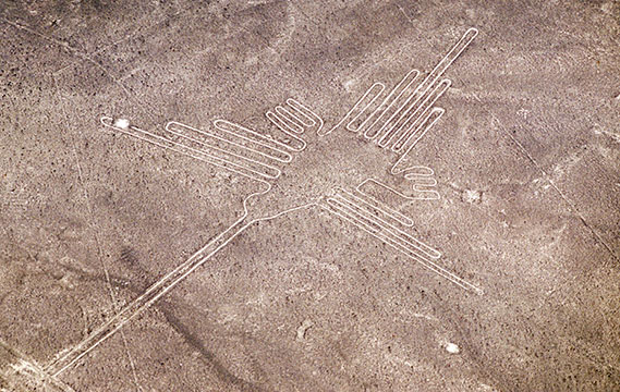 Nasca lines - Hummingbird